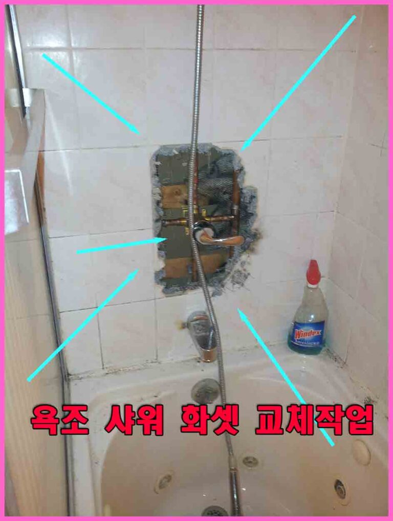 플러밍 뉴저지 -샤워-화셋교체